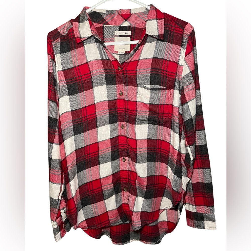 American Eagle Boyfriend Fit Flannel